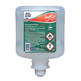 Image of Deb Stoko Instant Foam Hand Sanitiser Cartridge 1Ltr 