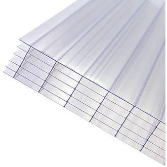 Image of Axiome Fivewall Polycarbonate Sheet Clear 1000 x 32 x 4000mm 
