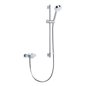 Image of Mira Minilite EV Rear-Fed Exposed Chrome Thermostatic Shower 