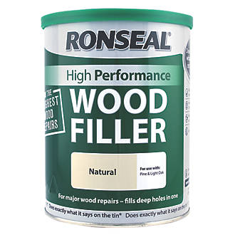 Image of Ronseal High Performance Wood Filler Natural 1kg 