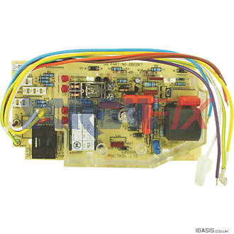 Image of Glow-Worm S900847 7-Wire 2-Fuse Printed Circuit Board with TPO 