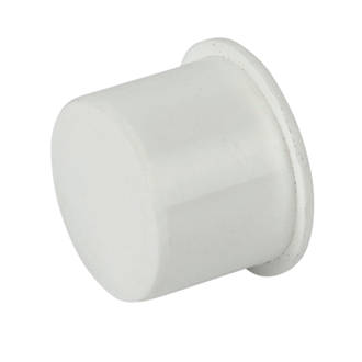 Image of FloPlast Push-Fit Socket Plug White 40mm 