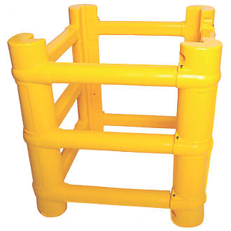 Image of Addgards UNCP Universal Column Protector Yellow 700mm x 700mm 