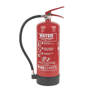 Image of Firechief Water Additive Fire Extinguisher 6Ltr 