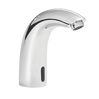 Image of Bristan Timed Flow Touch-Free Bathroom Basin Spout & Infrared Sensor Chrome 
