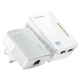 Image of TP-Link TL-WPA4220KIT Single-Band N300 Powerline Kit 2 Pieces 