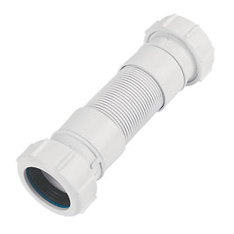 Image of McAlpine FLEXCON3 Flexible Connector White 32mm x 156-206mm 