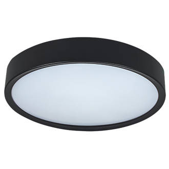 Image of Luceco LED Colour Changing Decorative Ceiling Light Black 18W 1350lm 