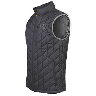 Image of CAT Insulated Body Warmer Black Charcoal X Large 46-48" Chest 