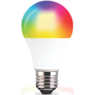 Image of TCP LA60E2OWW25RGBW LED GLS ES Smart Light Bulb Colour-Changing 9W 806Lm 