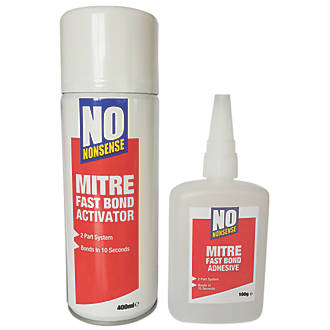 Image of No Nonsense Mitre Adhesive Trade Pack 400ml 