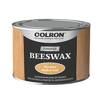 Image of Colron Refined Beeswax Georgian Medium Oak 400g 