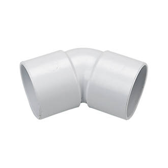 Image of FloPlast Bends 135Â° White 40mm 5 Pack 