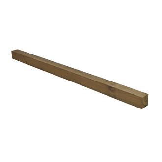 Image of Forest Natural Timber Fence Posts 100mm x 100mm x 1800mm 5 Pack 