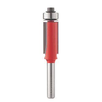 Image of Freud 1/4" Shank Double-Flute Straight Top Bearing Flush Trim Router Bit 12.7mm x 12.7mm 