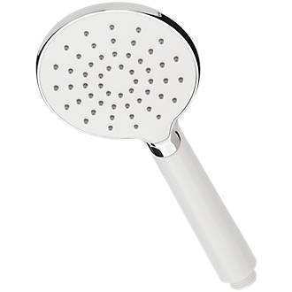 Image of Triton Lesley Shower Head White 110mm x 245mm 