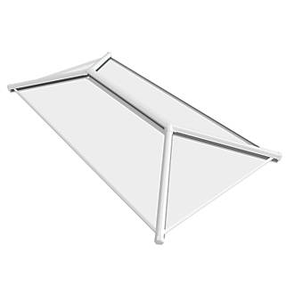 Image of Crystal Clear Lantern Roof White 2000mm x 1500mm 