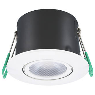 Image of Sylvania Obico Swivel & Tilt Fire Rated LED Downlight with CCT Technology White 8.5W 740lm 