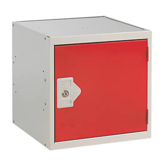 Image of QU1212A01GURD Security Cube Locker Red 