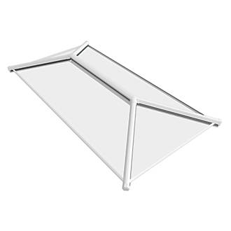 Image of Crystal Clear Lantern Roof White 3000mm x 1500mm 