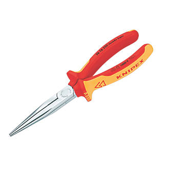 Image of Knipex VDE Long Nose Pliers 8" 