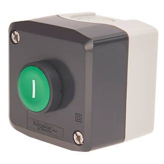 Image of Schneider Electric XALD102 Single Pole Flush Push-Button Complete Control Station NO 