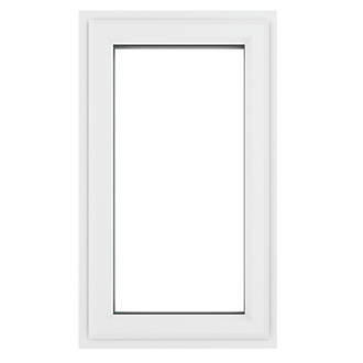 Image of Crystal Left-Hand Opening Clear Triple-Glazed Casement White uPVC Window 610mm x 820mm 
