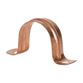 Image of 28mm Pipe Clips Copper 5 Pack 