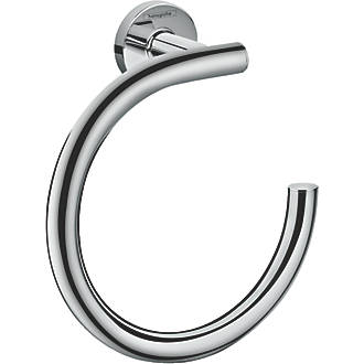 Image of Hansgrohe Logis Universal Towel Ring Chrome 