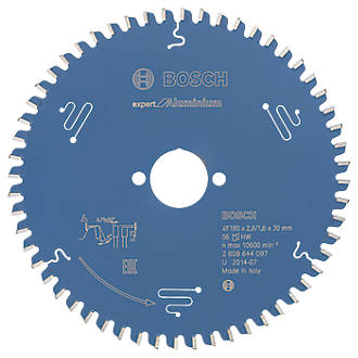 Image of Bosch Expert Aluminium Circular Saw Blade 180mm x 30mm 56T 