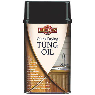 Image of Liberon Quick-Drying Tung Oil Clear 1Ltr 