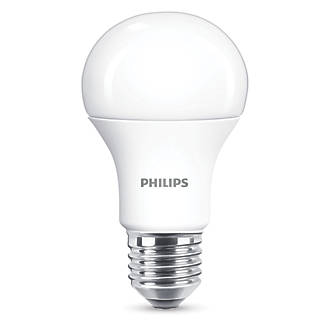Image of Philips ES A60 LED Light Bulb 1521lm 13W 6 Pack 