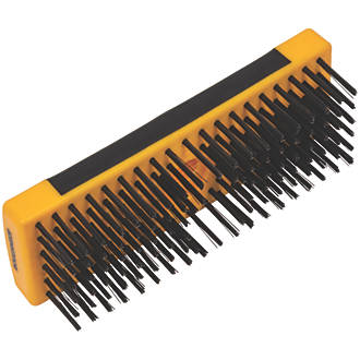 Image of Roughneck Soft-Grip Heavy Duty Scrub Brush 