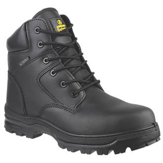 Image of Amblers FS006C Metal Free Safety Boots Black Size 10 