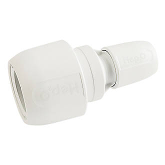 Image of Hep2O Plastic Push-Fit Reducing Coupler 22mm x 10mm 