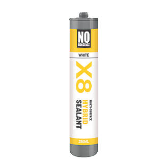 Image of No Nonsense X8 Hybrid Sealant & Adhesive White 290ml 