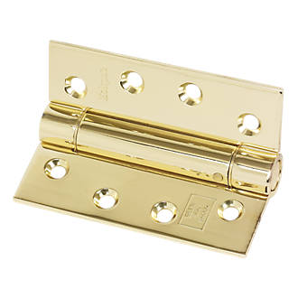 Image of Eclipse Adjustable Self-Closing Hinge Fire Rated 102 x 76mm 2 Pack 