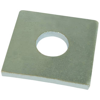 Image of Easyfix Steel Square Washers M20 x 5mm 10 Pack 
