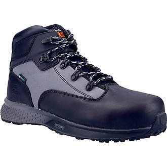 Image of Timberland Pro Euro Hiker Metal Free Safety Boots Black/Grey Size 7 
