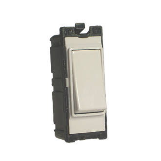 Image of Varilight PowerGrid 20AX Grid DP Control Switch White with Colour-Matched Inserts 