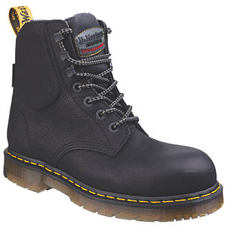 Image of Dr Martens Hyten Safety Boots Black Size 12 