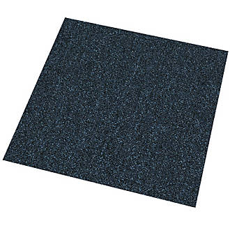 Image of Abingdon Carpet Tile Division Fusion Dark Blue Carpet Tiles 500 x 500mm 20 Pack 