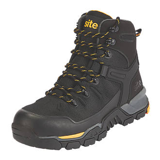 Image of Site Densham Safety Boots Black Size 8 