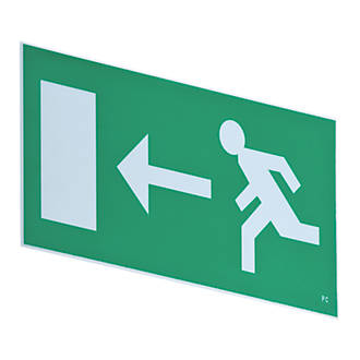 Image of LAP Emergency Exit Left Front Plate 185mm x 385mm 