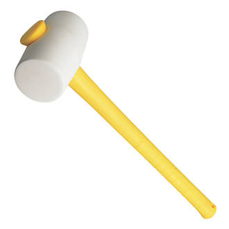 Image of Thor THO61954WFG White Rubber Mallet 1 3/4lb 