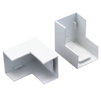 Image of Tower External Trunking Angle 38mm x 25mm 2 Pack 