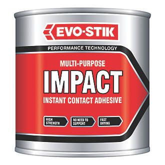 Image of Evo-Stik Impact Adhesive Off-White To Amber 250ml 