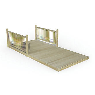 Image of Forest Ultima Decking Kit with 2 x Balustrades 