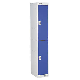 Image of M12512GUCF00 Security Locker 2-Door Blue 