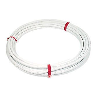 Image of FloFit FPX22B/25 Push-Fit PE-X Barrier Pipe - White 22mm x 25m 